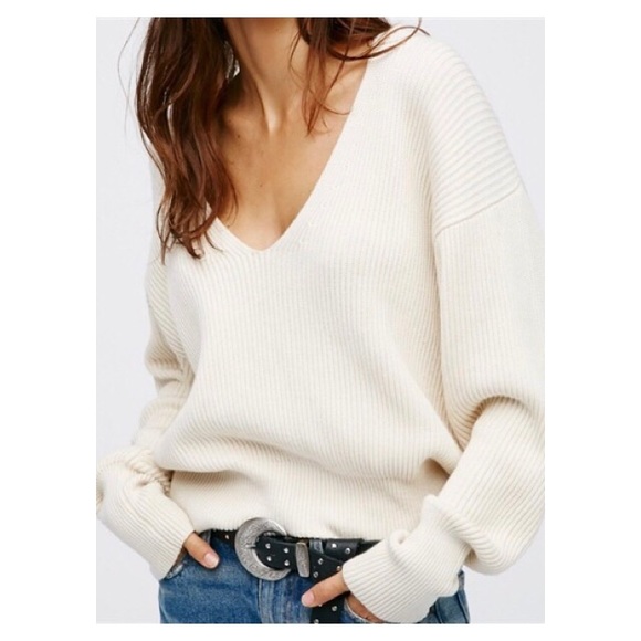 Free People Allure Pullover Sweater - Dusty Pink - Picture 7 of 8